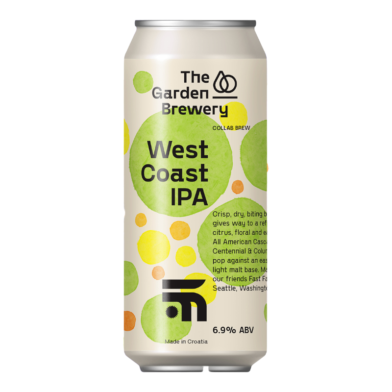 The Garden / Fast Fashion - West Coast IPA - 6.9% - 44cl - Can