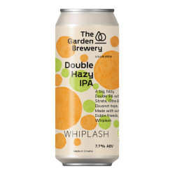 The Garden / Whiplash - Double Hazy IPA - 7.7% - 44cl - Can