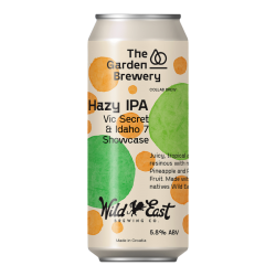 The Garden / Wild East - Hazy IPA: Vic Secret & Idaho 7 - 5.8% - 44cl - Can