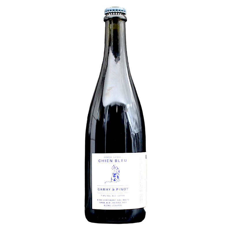 Chien Bleu - Gamay et Pinot Noir 2021 - 7.5% - 75cl - Bte