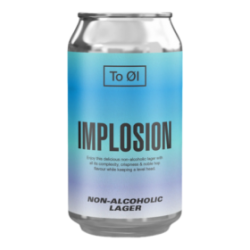 To Ol - Implosion Lager - 0.5% - 33cl - Can