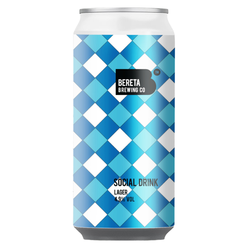 Bereta - Social Drink - 4.9% - 44cl - Can