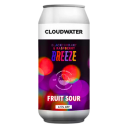 Cloudwater - Blackcurrant & Raspberry Breeze - 4.5% - 44cl - Can