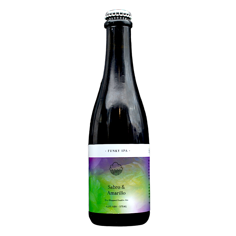 Cloudwater - Sabro & Amarillo Foudre Beer - 6.8% - 37.5cl - Bte