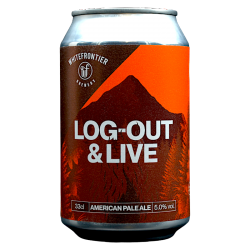 WhiteFrontier - Log Out & Live - 5% - 33cl - Can